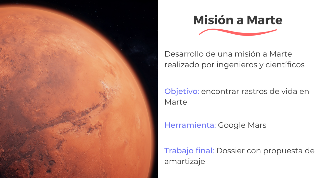 Campamento de verano Misión a Marte